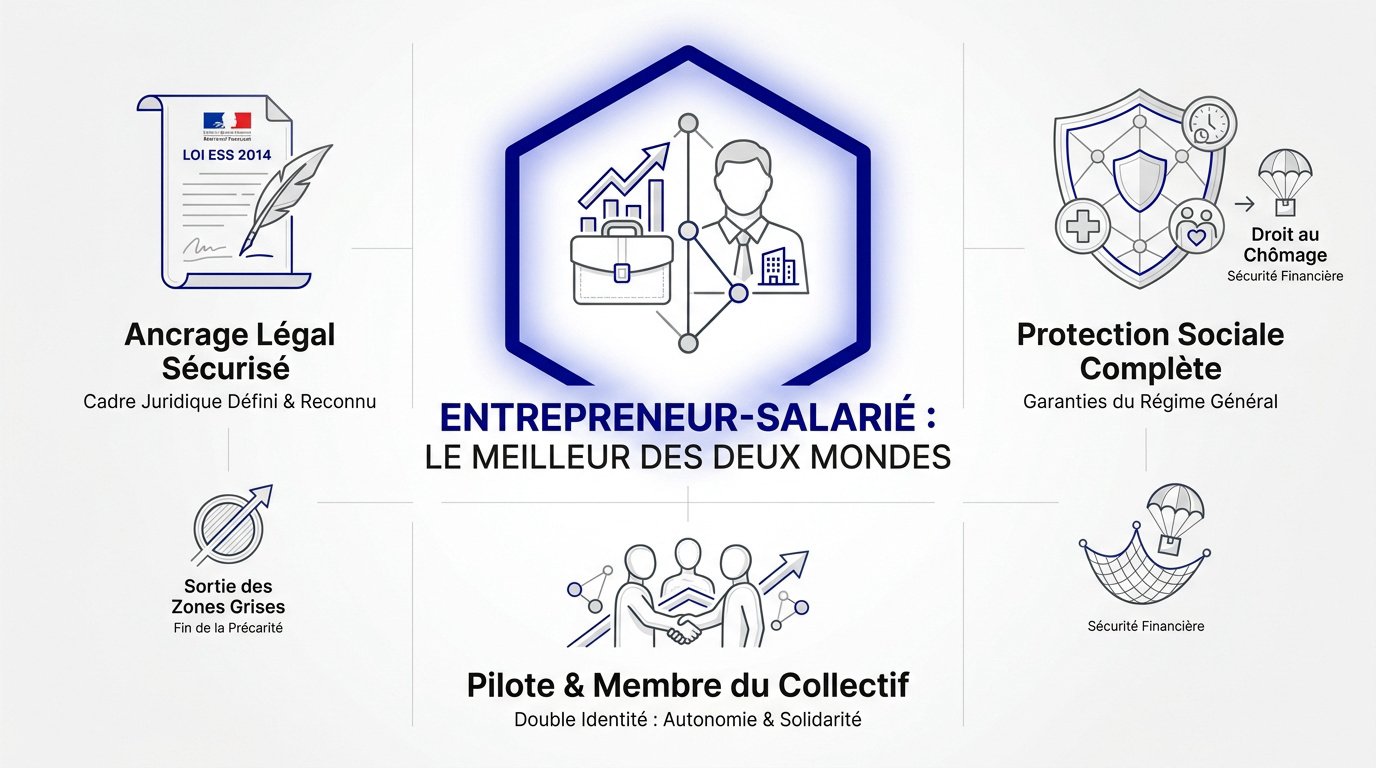Statut entrepreneur-salarié en CAE