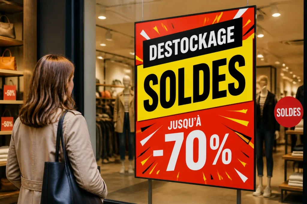 Soldes dete jusqua 70percent