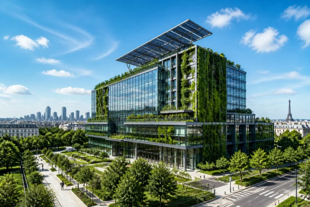 Batiment durable certifie leed en france